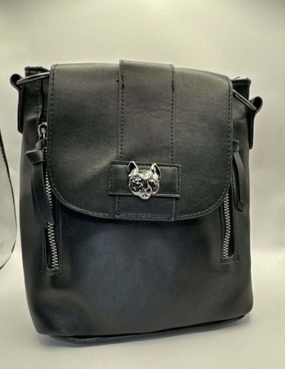 NWT Hot topic Mini Women's Backpack - Black Purse 9x9x4” unisex